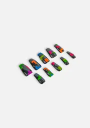 [Hammered Nails] Tetris Press On Nails