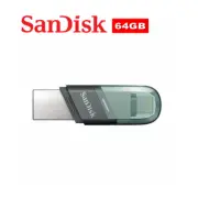 USB 3.1 Sandisk iXPand Flash Drive Flip 64GB for iPhone,Mac,and USB Type-A PCs