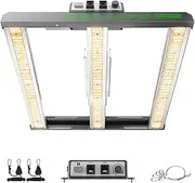 2025 MARS HYDRO FC-E1500 150Watt LED Grow Light 2.5x2.5ft Full Spectrum Grow Lamp Bar Plant Growing Light Remote Control Dimmable Grow Lamp Daisy Chain, Achieve 2.8 umol/J for Indoor Plants