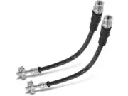 Rear Brake Hose Set For 2018-2020 Audi SQ5 3.0L V6 2019 VC447VY (for: Audi)