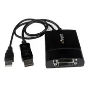 StarTech.com DP2DVID2 DisplayPort to DVI-D Active Video Adapter Converter