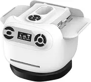 Irishom Automatic Card Shuffler and Dealer Machine, 360 Degree Rotating 2 Deck Electric Card Shufflers Rechargeable Cordless Poker Dealer, Support 8 Players (no Cards Include)