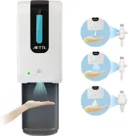 aettl soap dispenser touchless automatic foaming hand sanitizer dispenser wall m