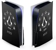 Official Assassin's Creed Crests Legacy Logo Vinyl Faceplate Sticker Gaming Skin Decal Cover Compatible with Sony PlayStation 5 PS5 Disc Edition Console