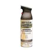 Rust-Oleum 245218 Universal All Surface Hammered Spray Paint, 12 oz, Brown