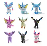 NEW Plush Soft Toy Evolution of Eevee Espeon Umbreon Sylveon Plush Doll AU