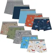 [Hanes] Underwear, Soft Boxer Briefs for Boys and Toddlers, Comfort Flex Waistband, Multipacks