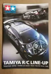 Tamiya Catalog RC Line Up Volume 2 2010 TA05 VDF M05 TT01 FF03 Buggy Tank Truck
