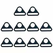 lasenersm 10 Pieces 1 Inch Triangle Buckle String Bandage Connector Triangle