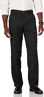 [Amazon Essentials] Men's Classic-Fit Expandable-Waist Flat-Front Dress Pant