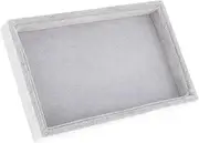 Xgdsnly Necklace Bracelet Display Tray Case Organizer for Grey, As Described, Grey, as described