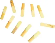 Alto Saxophone Reed Simple Installation Saxophone Reeds 10 Pieces Good Sound Quality For Replacement (Size 2)