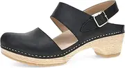 [dansko] Lucia Closed-Toe Sandals for Women - Linings From Recycled Materials and Leather for Breathability- Lightweight Rubber Outsole for Long-Lasting Wear
