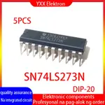 5PCS 全新原裝 SN74LS273N 74LS273 邏輯緩衝驅動芯片IC插件DIP-20