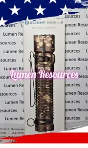 Olight Warrior Mini 2 - Desert Camouflage - Tactical Flashlight - 1750 Lumen NEW