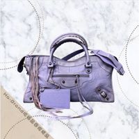 在飛比找蝦皮商城精選優惠-【哈極品】二手品 《Balenciaga 巴黎世家 薰衣草紫