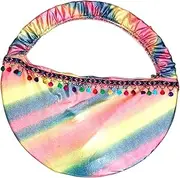 Oshhni Exercise Hoop Bag Gymnastics Equipment Holder for Adults Tote Carrier Organizer Fitness Hoop Storage Bag for Competition Show