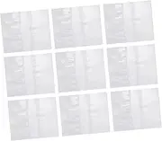 Gogogmee Heat Shrinkable Film PVC Shrink Wrap Bags for Soap Glass Bottles Shrink Film Protector Bag 500 Pieces 4x3.5cm 5 Sets