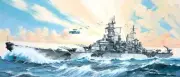Revell #05092 1/535 Battleship USS Missouri