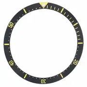 BEZEL INSERT FOR OMEGA SEAMASTER 200 PROFESSIONAL 196-1041 WATCH GOLD FONTS