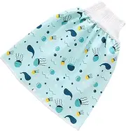 ERINGOGO 1Pc Skin Friendly High Waist Nappy Pants for Years Comfortable Convenient Pee Pants Training Skirt for Potty Training