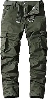 [Digralne] Men's Cargo Trousers, Cargo Trousers, Outdoor Trousers for Men, Cargo Trousers, Men's Military Trousers, Army Trousers, Men's Cargo Trousers, Men's Combat Tactical Trousers with Many Pockets,