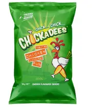 2 x Chickadees Chicken Flavoured Chips Snacks Pack 90g