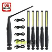 USB Rechargeable COB LED Work Light Inspection Hand Torches Flashlight Magnetic