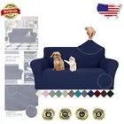 Universal Fit Anti-Slip Stretch Couch Covers in Navy Blue - Machine Washable