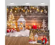 200 * 150cm Christmas Photography Backdrop Vinyl Christmas Tree Ornaments Photography Backdrop Newborn Photo Backdrop Family Celebration Christmas Backdrop