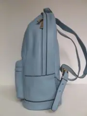 NWT HTF Rare Michael Kors Powder Blue Jet Set Leather Backpack