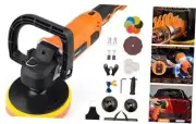 Buffer Polisher,1600W 7 Inch/6 Inch Rotary Buffer Polisher Waxer, 8 Variable