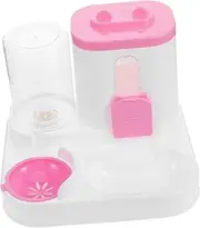 Milisten 2-in-1 Automatic Pet Feeder Water Bowl Large Capacity Cat Feeder Station Easy to Clean Pet Supplies