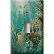 SnazzySwitch Hiding Fish Decorative Light Switch Plate Cover