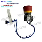 Fit for FANUC A05B-2255-D001 Teach Pendant E-Stop Button Emergency Stop Switch