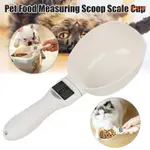 PET DOG FOOD MEASURING SPOON WEIGHING SCALE CUP FEEDING BOWL