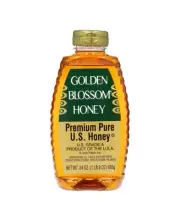 Golden Blossom Premium Pure U.S. Honey NET WT. 24 OZ. (1 LB 8 0Z) 680g