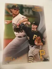 2016 Topps Gold Label Jumbo 5x7 Gerrit Cole Pirates 66 #’d 02/49 Class 3