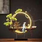 Waterfall Incense Burner Stick Holder Home Decoration Handmade Flower Censer