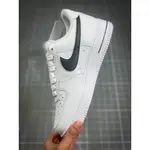 AIR FORCE 1 07 BLACK SWOOSH LOGO AF1 白黑黑鉤(原廠品質 100%) AO2423-