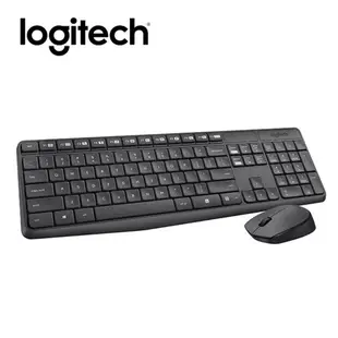 Logitech 羅技 MK235 無線鍵盤滑鼠組【佳瑪】