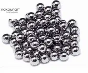Nakpunar 300 pcs 4.5 mm Stainless Steel Nail Polish Agitator Mixing Balls - 4.5