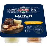 Mainland Cheese Snack with Crackers With Caramelised Onion 110g