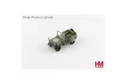 Hobby Master 1/72 U.S. 1/4 Ton Military VehicleUs 3Rd Army 1945"Gen. George Patton"
