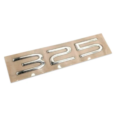 Genuine HSV Decklid Badge 325 Chrome VE E2 E3 VF GEN-F GEN-F2 R8 Clubsport Maloo