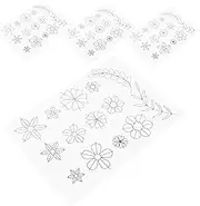 DOITOOL 4pcs Quilling Positioning Tool Durable Quilling Coordinate for Accurate Crafting for Paper Strips and DIY Projects
