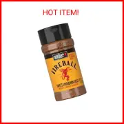 Weber Fireball Whiskey Flavored Seasoning, 3.5 Ounce