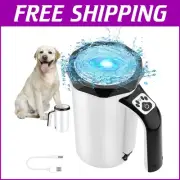High-Power Automatic Pet Paw Cleaner with Soft Silicone Brush - Travel Friendly