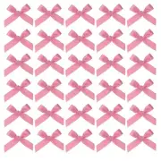 200pcs Mini Ribbon Bows 2 Inch Small Red Ribbon Bows for DIY Craft