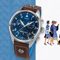 在飛比找PChome24h購物優惠-【TIMEX】天美時 x Pan Am Day-Date 4